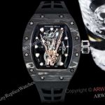 Swiss Copy Richard Mille RM66 ‘Rockstar’ Flying Tourbillon Watch Carbon TPT	